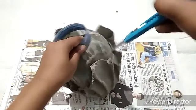 How to make vase with cement and clothe / best of waste #diyprojects #looloocartoons #materials смотреть онлайн