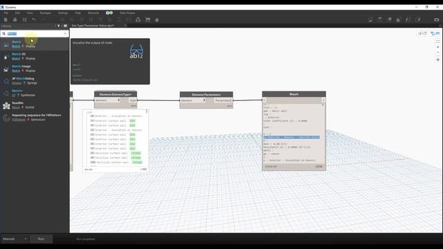 Revit Dynamo #4.02 Get Type Parameter Values смотреть онлайн
