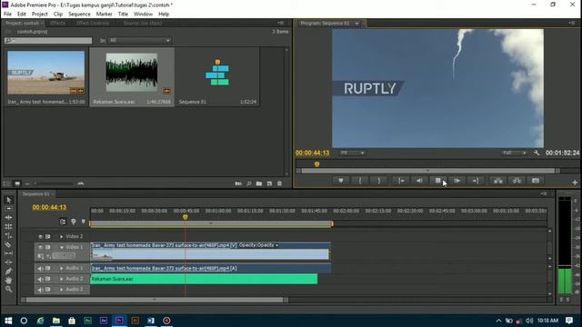 Tutorial Dubbing #2 || Adobe Premiere Pro Cs6