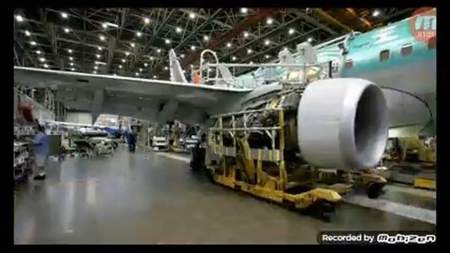 Покраска самолета Boeing737. Fly dubai смотреть онлайн