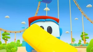 Мультфильм Грузовичок Лева - АЭРОХОККЕЙ - Развивающие мультики про машинки - 2 серии подряд