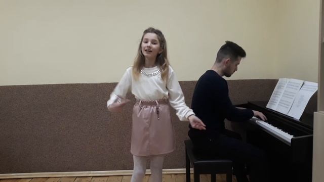 Слова невідомого автора, муз. Р. Цися "Незнайко". Виконує Войтович Анастасія уч. 1 кл. смотреть онлайн