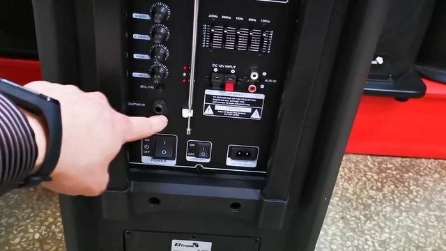 Проверка активной колонки Eltronic EL 1212A получатель Шалва гор. Белгород смотреть онлайн