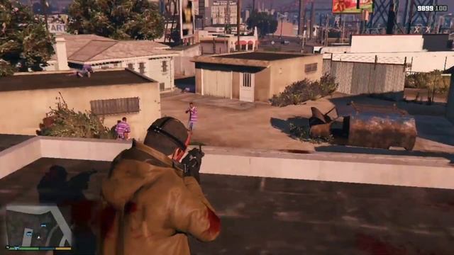 BIGGEST FIGHT WITH BALLAS GANG - GTA V GAMEPLAY #8 смотреть онлайн