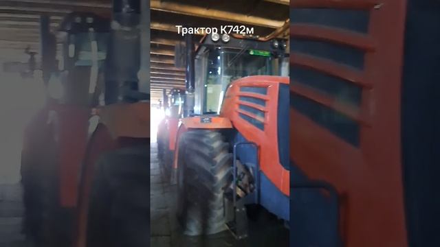 Новый трактора Кировец на хранение, Наурумском районе. смотреть онлайн