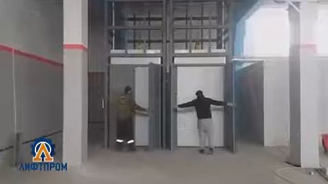 Спаренные шахтные подъемники от Лифтпром смотреть онлайн