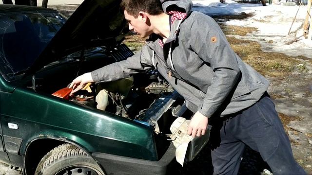 Феерические поворотники фар за 300₽, на ваз 21099 смотреть онлайн