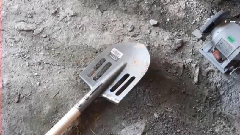 Как правильно заточить лопату смотреть онлайн