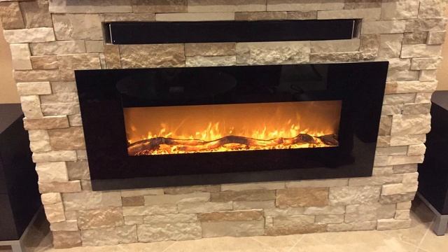 Touchstone 80001 Onyx Wall Mounted Electric Fireplace Review смотреть онлайн