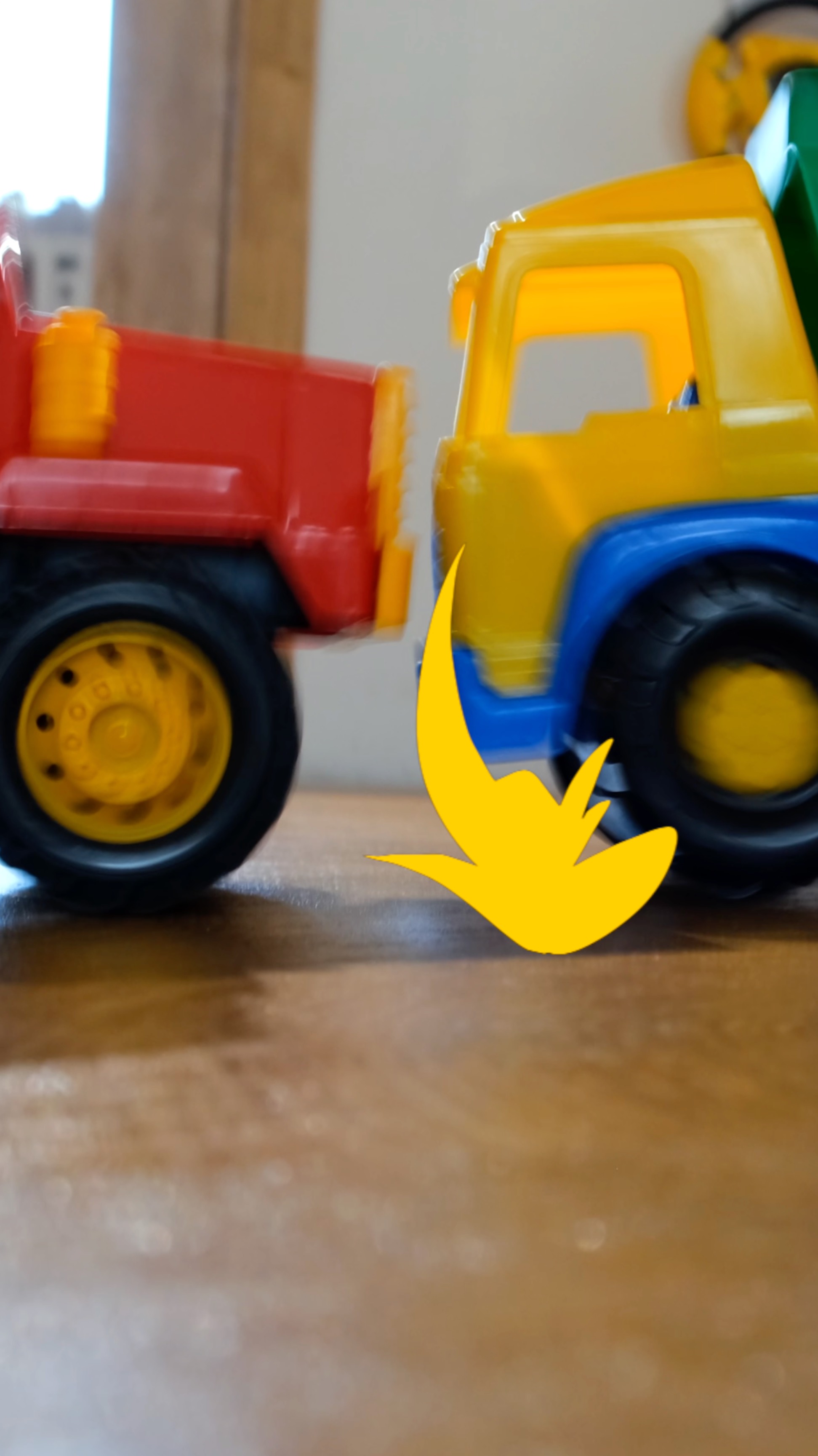 Камаз против бетономешалки