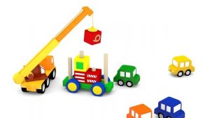 Развивающий мультфильм для детей - 4 машинки - Пожарная машинка