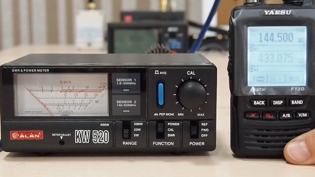 Yaesu FT-2DR. Проверка параметров