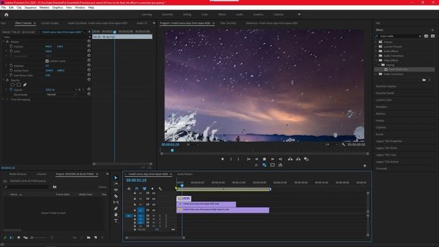 How to create INK SPLATTER Transition (Nainoa Langer Style) in Adobe Premiere Pro in Hindi смотреть онлайн