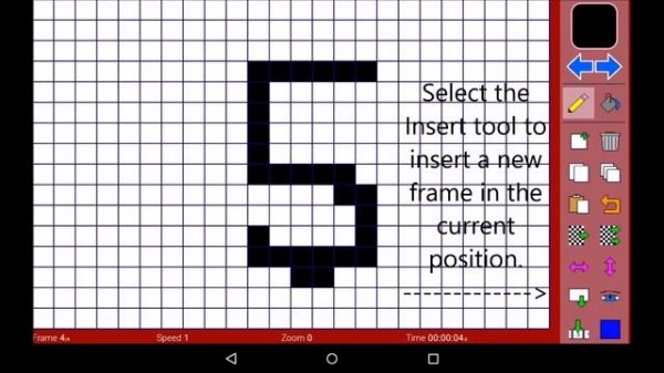 Pixel Studio   Copy, Paste, Insert, and Delete Frames Tutorial