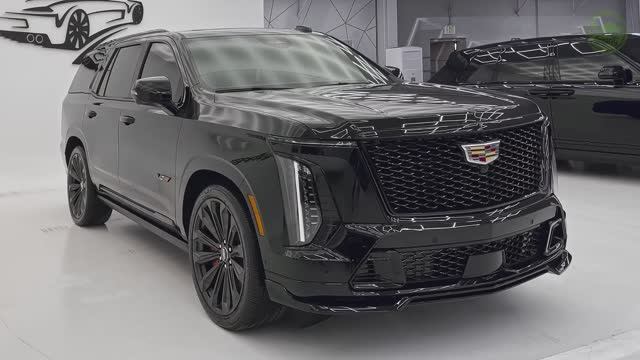 Cadillac Escalade V 2025 - Интерьер и Экстерьер смотреть онлайн