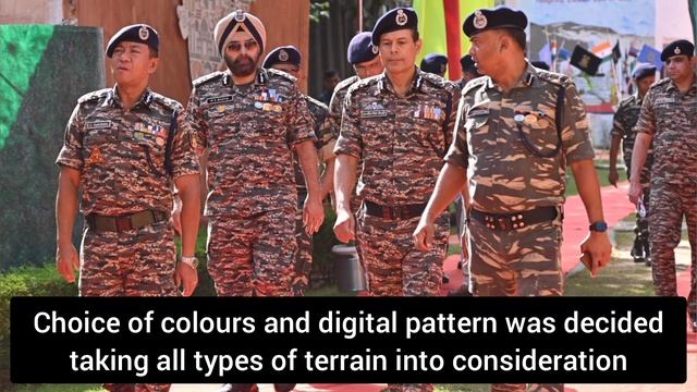 CRPF Officers started donning New Combat Uniform in Digital Camo Pattern смотреть онлайн