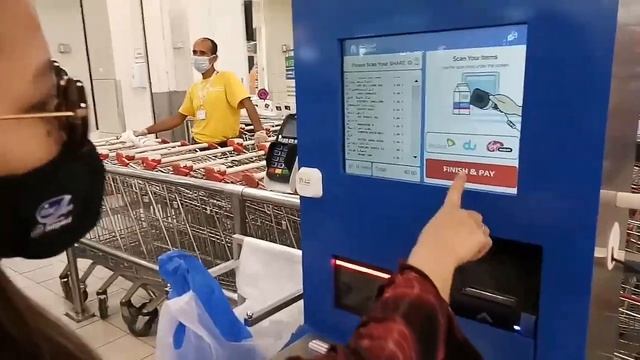 How to use the Self Checkout Counter in UAE Supermarket? смотреть онлайн