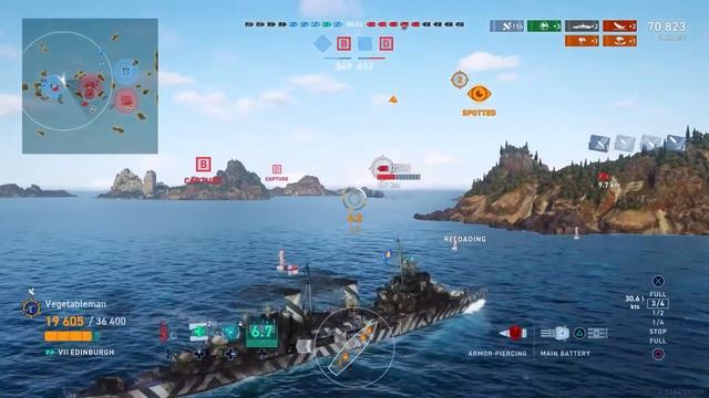 World of Warships: Legends - Radar Edinburgh - Risk Vs Reward смотреть онлайн