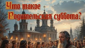 Что такое Родительская суббота?