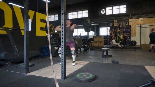 Взятие на грудь в пп + швунг жимовой+ швунг толчковый 67,5 кг. смотреть онлайн