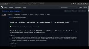 Anbernic RG35XX H - BATOCERA - Инструкция по установке прошивки