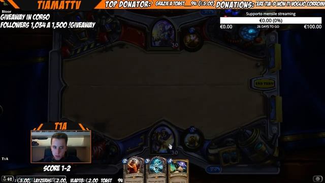 [Hearthstone ITA] TAVERN BRAWL Ep.1 "CO-OP con Bloor95" смотреть онлайн