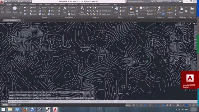2D &3D Terrain Creation - اخراج تضاريس اوتوكاد ومجسمه لأي قطعة ارض смотреть онлайн