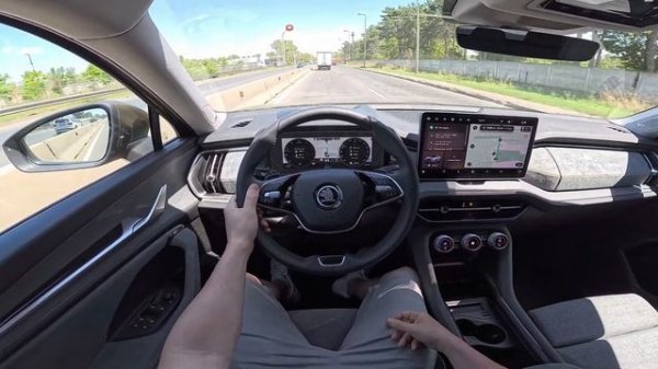 New Skoda KODIAQ 2024 Test Drive POV