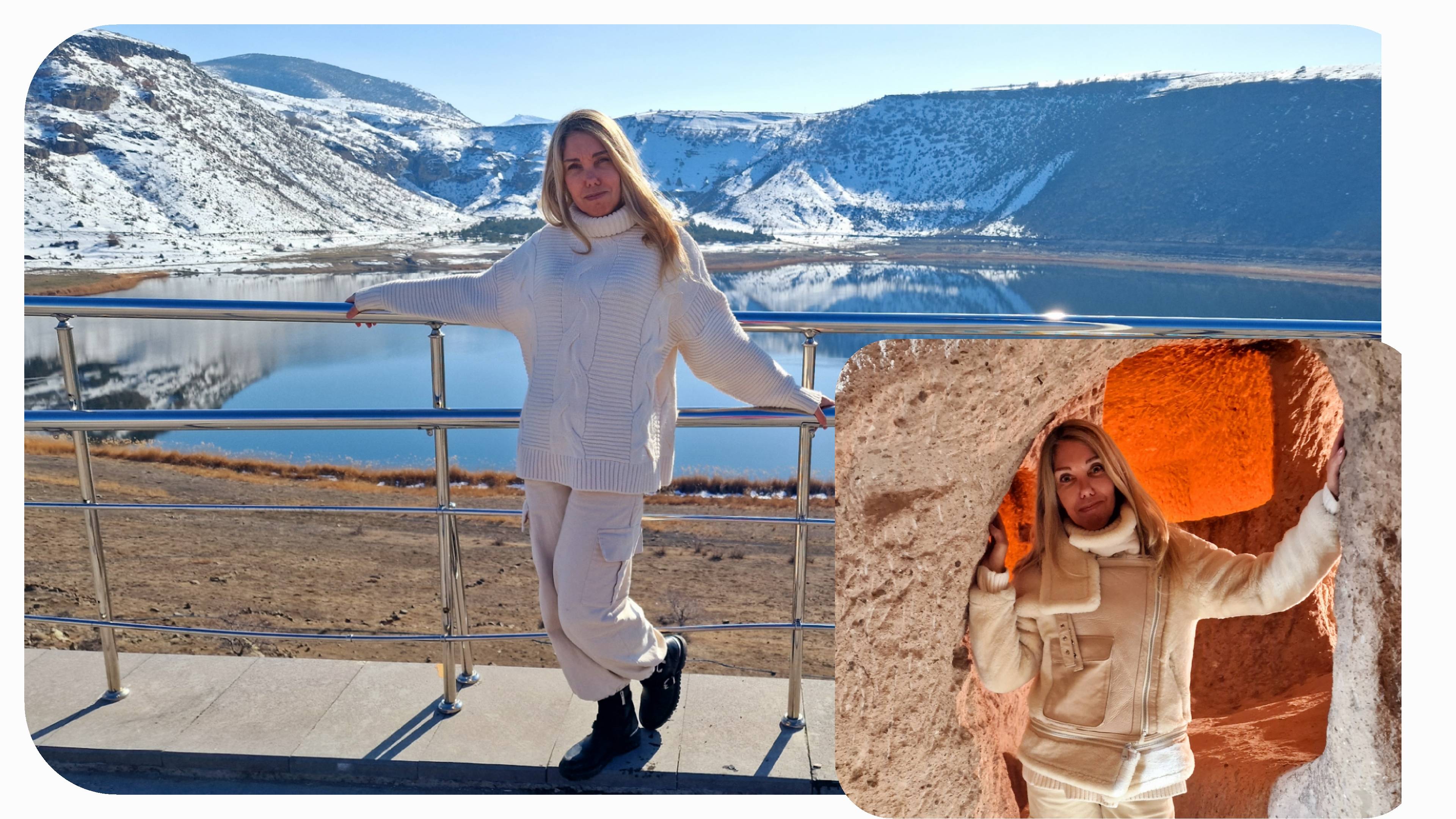 Долина голубей, подземный город Каймаклы и озеро Нарлыгёль. Каппадокия) смотреть онлайн