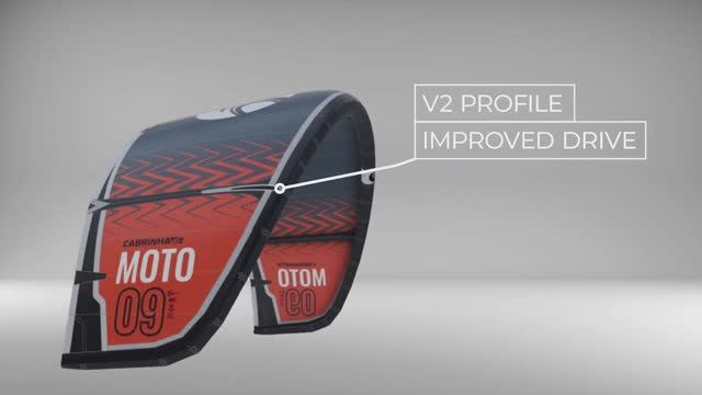 Кайт CABRINHA MOTO 2021 - Кайт магазин RUSSIAN WIND