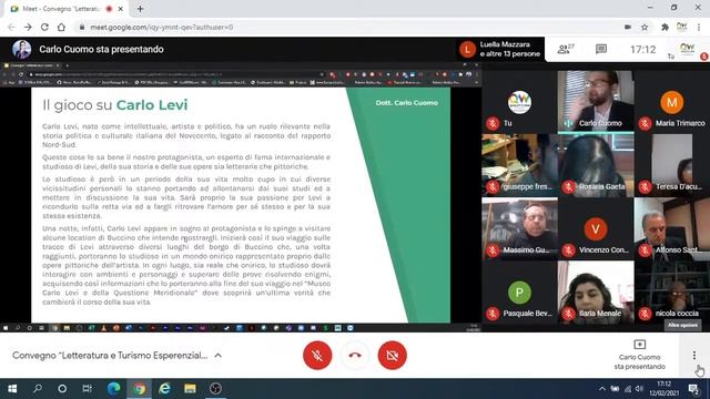 Convegno Letteratura e turismo esperenziale 12-02-2021 смотреть онлайн