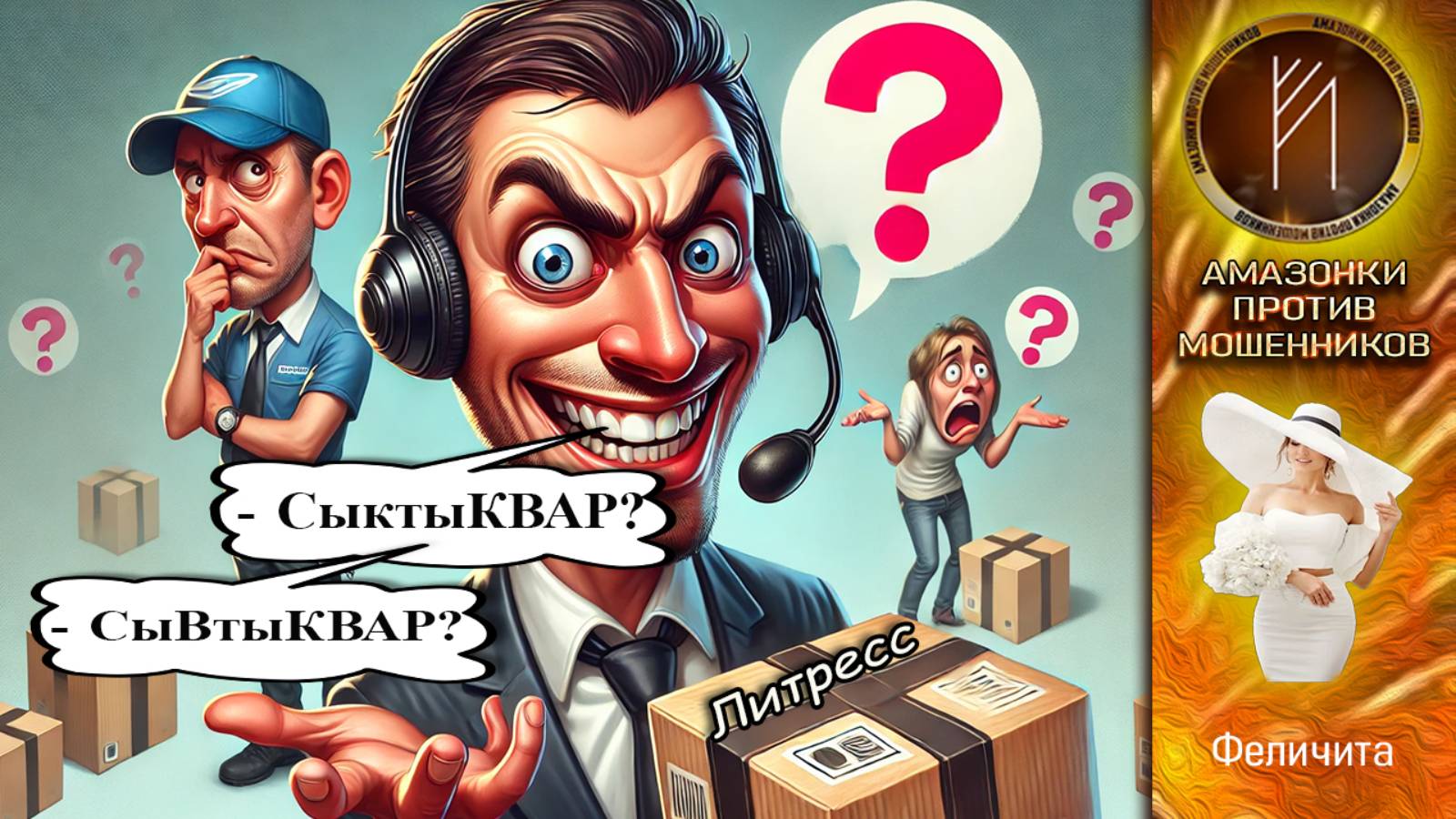 Амазонки против мошенников. Автор Феличита