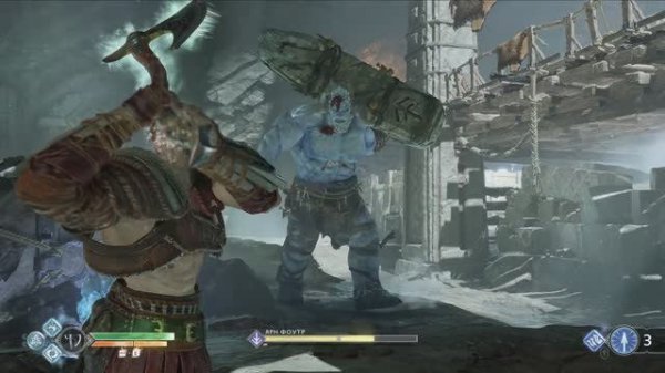 God of War [RUS, без комментариев]. Часть 9: Внутри горы.