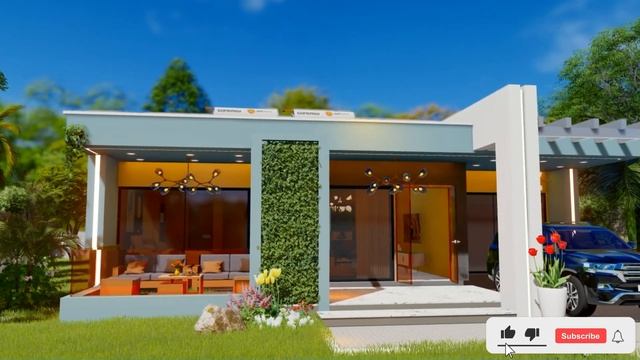 Modern House Design Idea- PART B [INTERIOR DESIGN] / Modern 3 bedroom bungalow смотреть онлайн