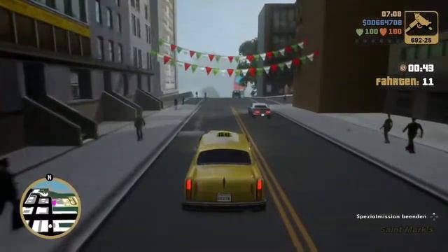 GTA 3 The Definitive Edition #05 Telefon Mission Hauptmission und weiter Taxi Mission смотреть онлайн