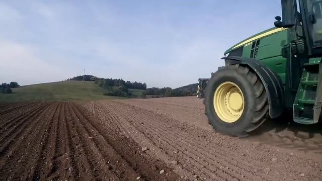 Setí JD 7270R SF6000 + Vaderstad Rapid 600A смотреть онлайн