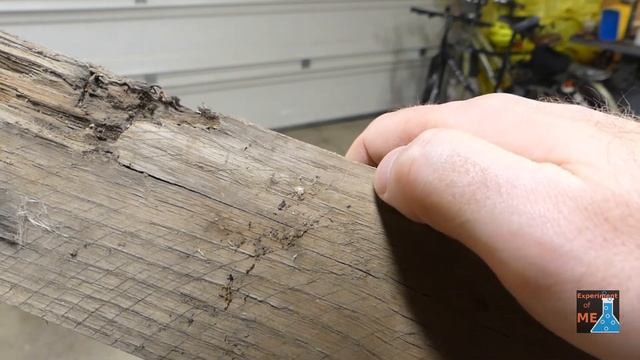 Scrap pallet wood to strengthen stump pulling lever. смотреть онлайн