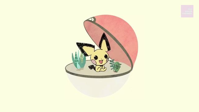 Pichu vibing in a pokeball terrarium to the nostalgic BGM of Pallet Town Pokemon Blue Red 1996 смотреть онлайн