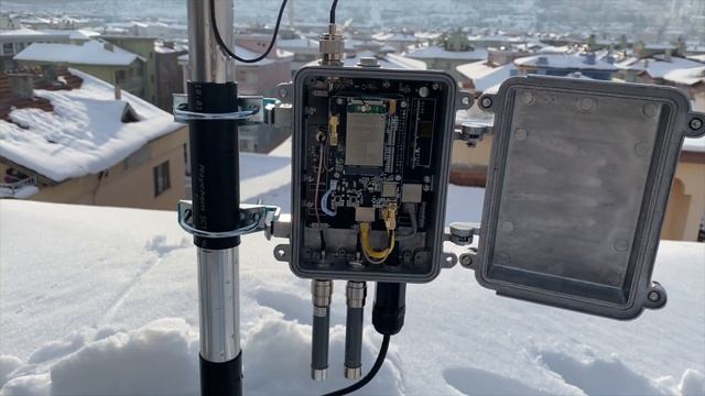 Upgrade to 5.8dBi Antenna and Internal Saw Filter Installation for Pisces P100 смотреть онлайн