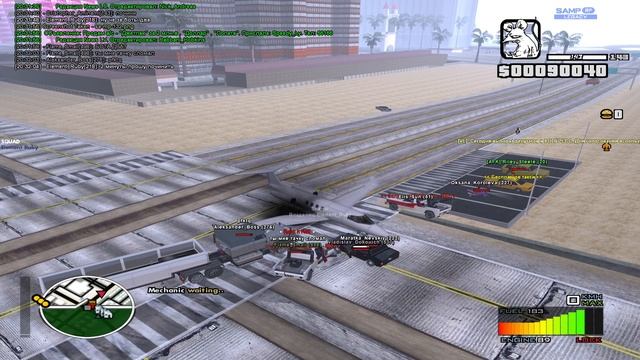 Новый геймплей на Samp-RP