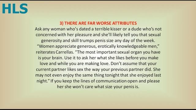 7 REASONS WHY ITS OK IF YOU HAVE A SMALL PENIS смотреть онлайн