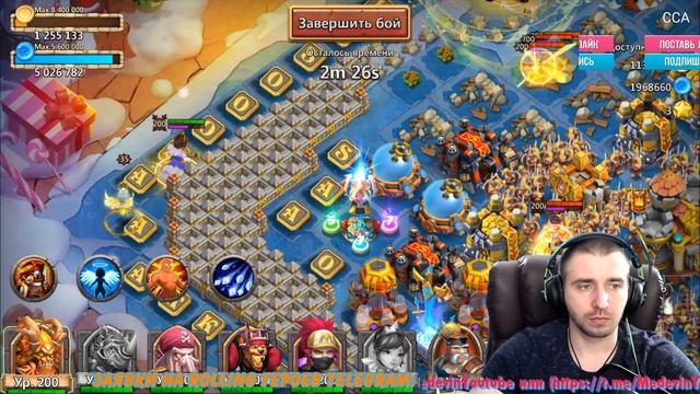 ОБЗОР ТОП АНГЕЛА СЕРВЕРА \ MINI ANGI, НА МАКСИМАЛКЕ, ПРИМЕНЕНИЕ, Castle Clash, Битва замков смотреть онлайн