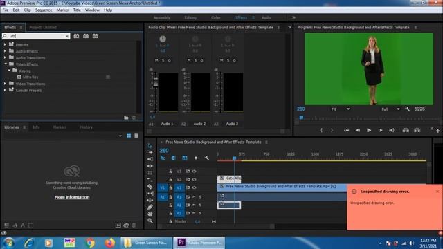 How To Remove Green Screen In Premiere Pro | Green Screen Premiere Pro | Green Screen Chroma Key