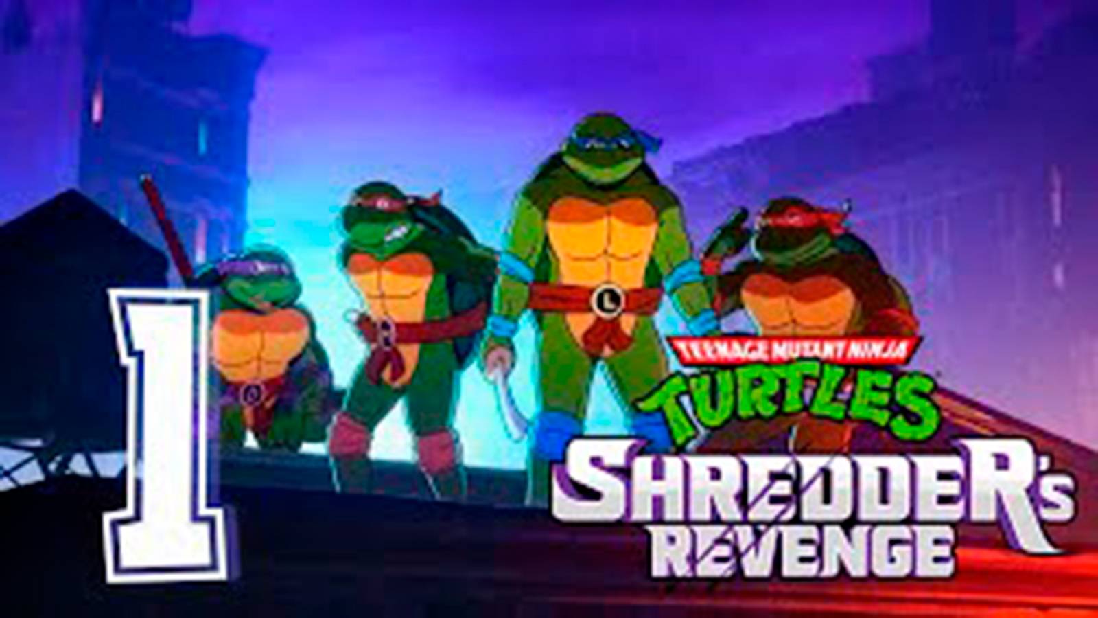 Прохождение Teenage Mutant Ninja Turtles. часть1