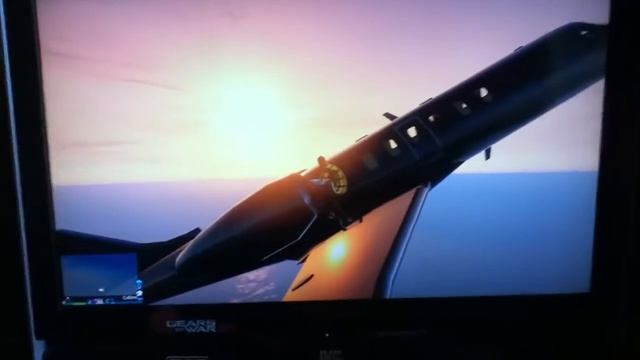 GTA V on an airplane with a BMX bike смотреть онлайн