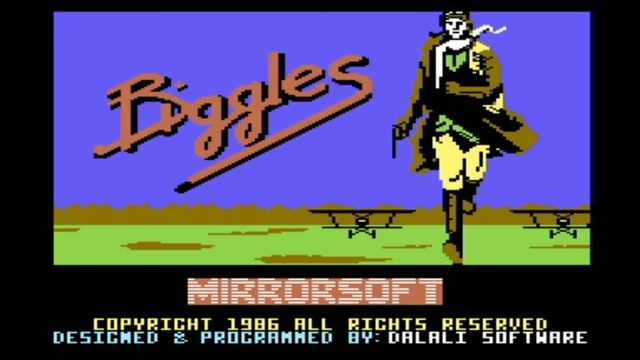 BIGGLES (EasyFlash Re-release) Commodore 64