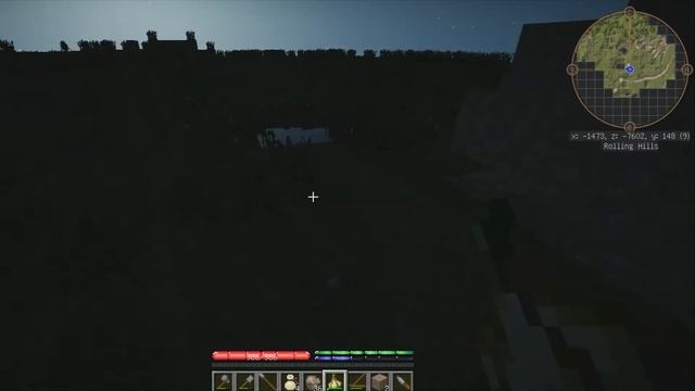 TFC №1 - TerraFirmaCraft C ШЕЙДЕРАМИ  - Начальные азы | первый шалаш | кушац