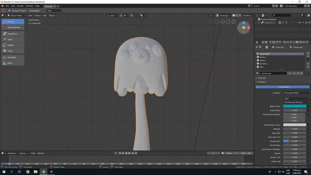 Cute Trees - Rendering with Eevee in Blender 2.8 alpha смотреть онлайн