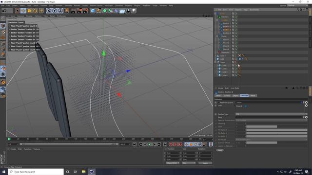Cinema 4D Tutorial - Learn New RealFlow Animation Tutorial смотреть онлайн