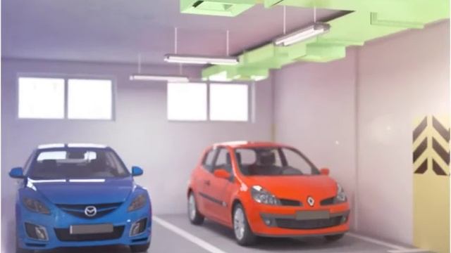 3D ролик - реклама нового паркинга смотреть онлайн